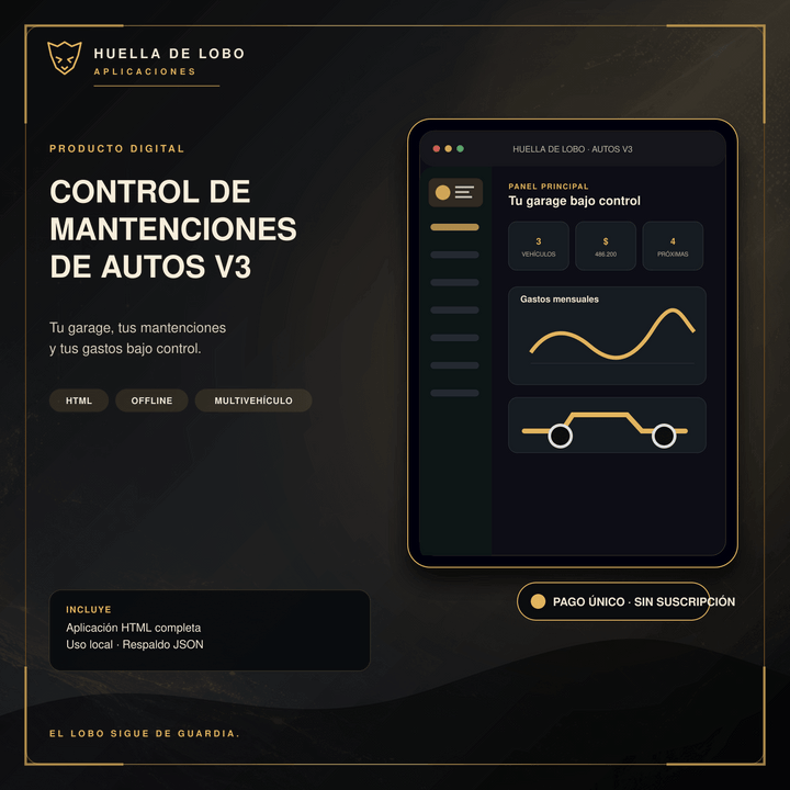 Control de Mantenciones de Vehículos