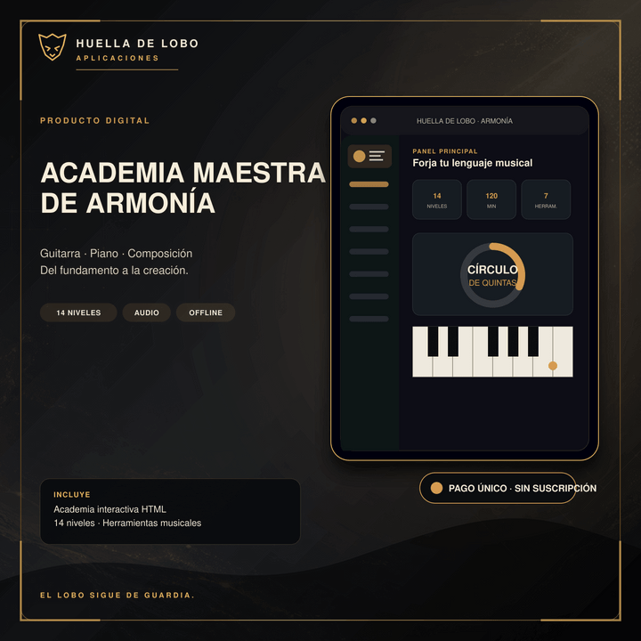 Academia Maestra de Armonía para Guitarra y Piano